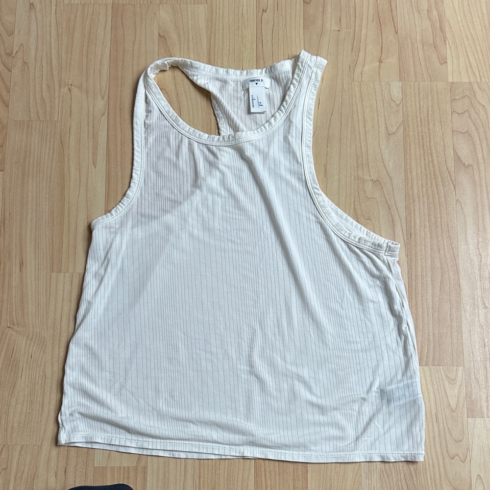 NWOT Forever 21 “whipped” knockoff tank